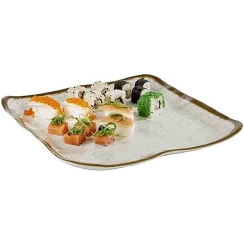 GGM Gastro (6 Stück) Teller - STONE ART - Melamin - 330x325mm