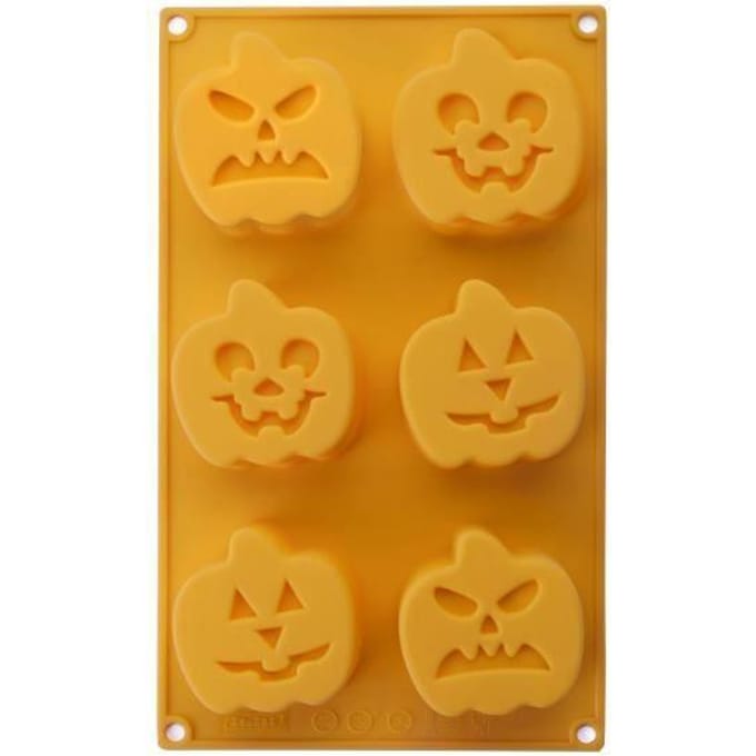 Moule en Silicone - Ibili - 872500 - 6 Cavités - Jaune - Compatible Lave-Vaisselle