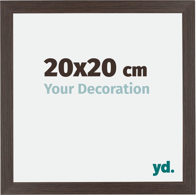 Your Decoration - Fotolijst 20x20 cm - MDF - Eiken Donker - Mura