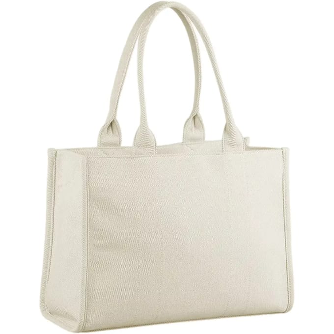 Grote bicolor tote bag Quadra