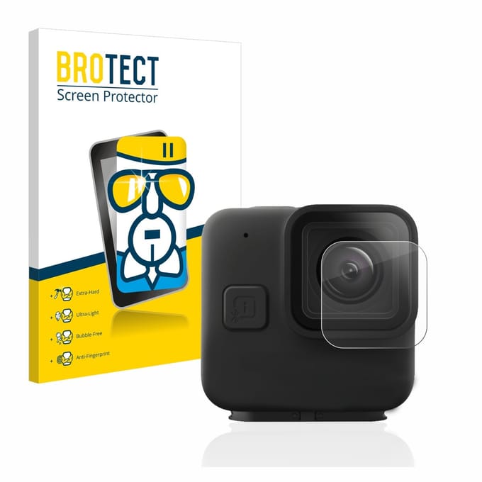 Screenprotector voor GoPro Hero 11 mini Lens (Behuizing) Beschermglas transparant