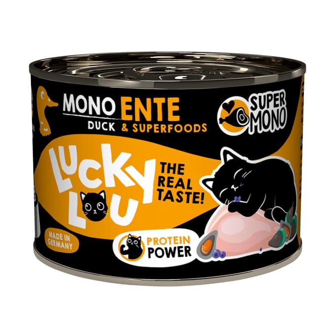 Lucky Lou SuperMono² voordeelverpakking 6 x 200 g - Eend