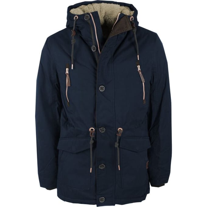 Indicode Winterjas - INGillespie - M tot XL - voor Mannen - blauw