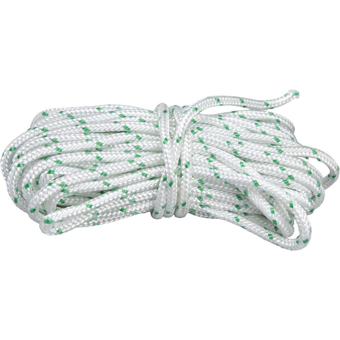 4.5mmx10m Terugslagstarter Touw Nylon Tuin Kettingzaag Starter Trekkoord voor Husqvarna Grasmaaier white