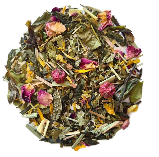 Tea Bar - Champagne Cassis - Groene Thee|witte Thee - 80 Gram
