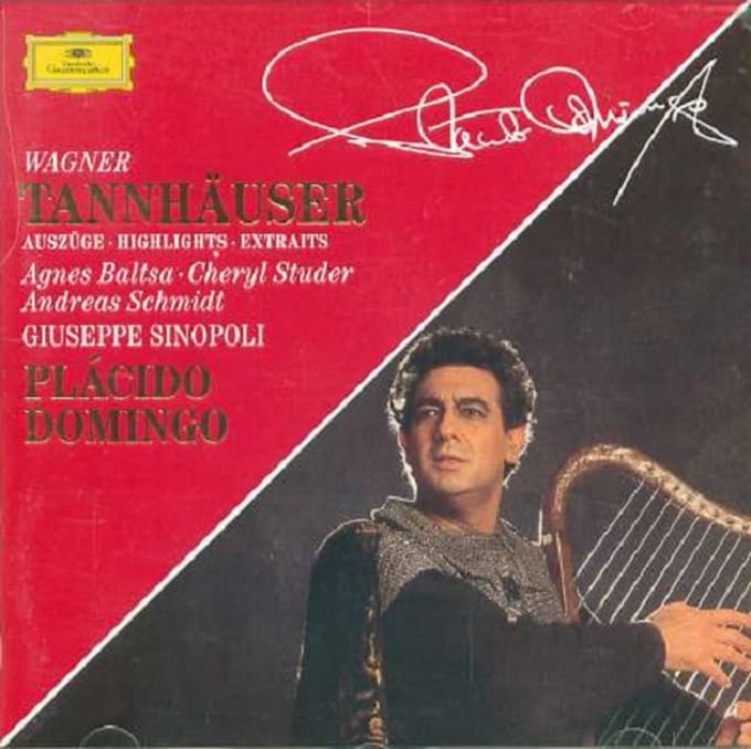 1-CD Wagner - Tannhauser (highlights) - Giuseppe Sinopoli / Placido Domingo