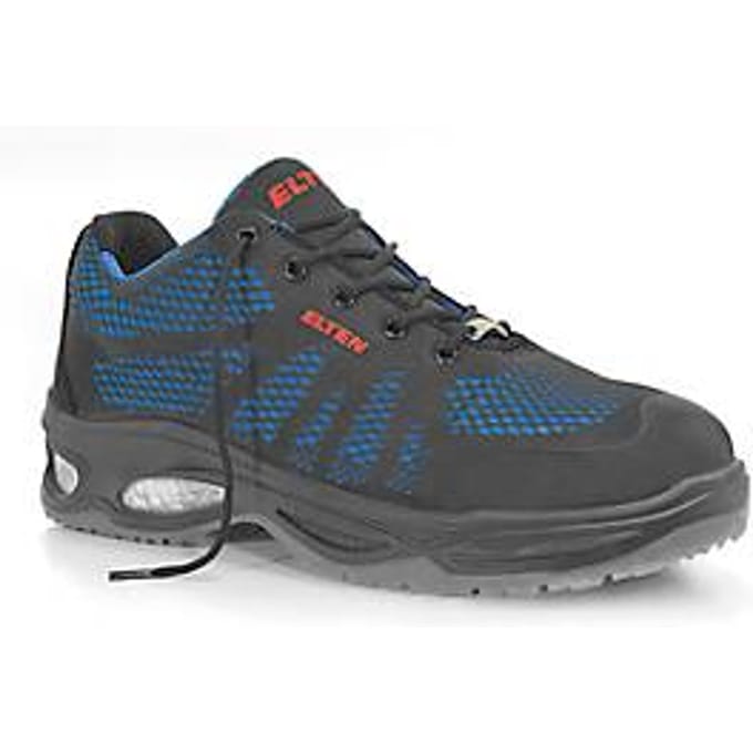 Elten ESD-veiligheidsschoen Logan Low, S1, enkelbescherming, blauw, m. 40