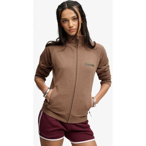 Superdry Bench Sweatvest met Hoge Hals Brown Grootte: Xxs