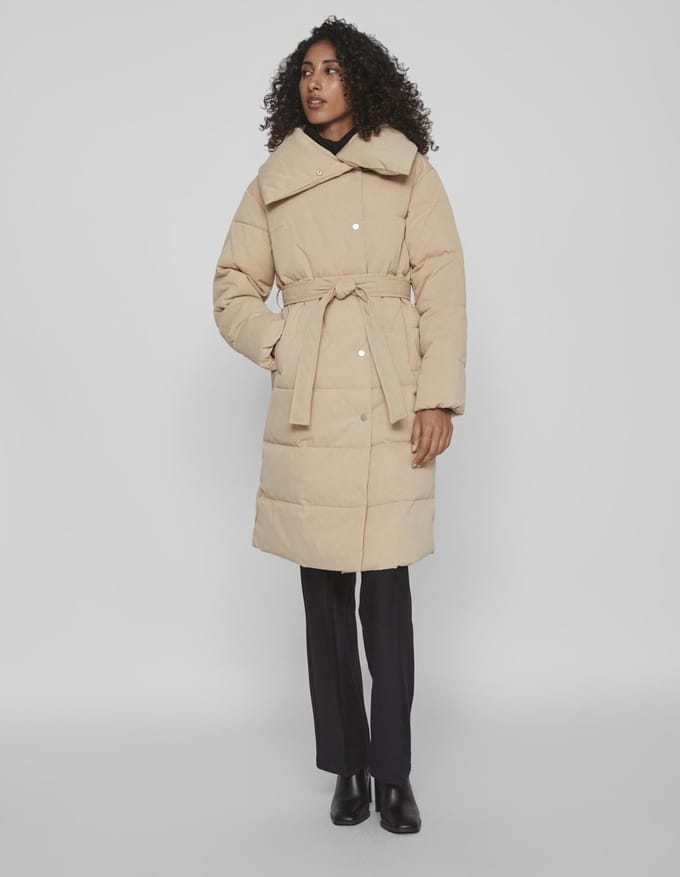 VILA - VISULITANA L/S NEW PADDED COAT/PB - Dames - Buitenjassen