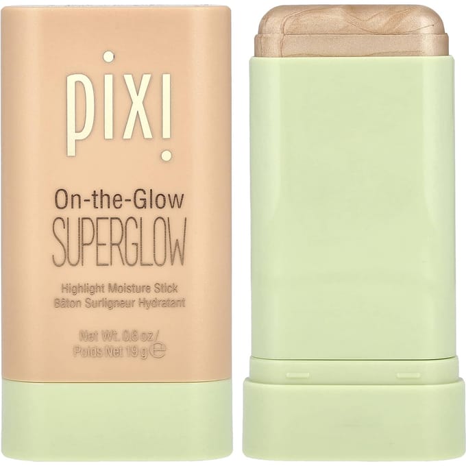 On-the-Glow Superglow, Highlight Moisture Stick, Naturalustre, 19 g(0,6 oz) white