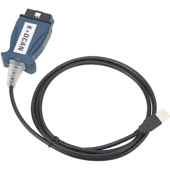 OBD2 Diagnosekabel Professionele USB Diagnose Scannerkabel Vervanging voor E60 E61 E83 gray