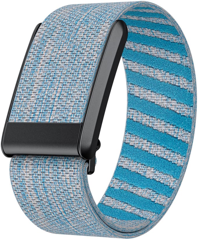 Strap-it Elastisch nylon bandje - geschikt voor Whoop 4.0 (blauw mix)