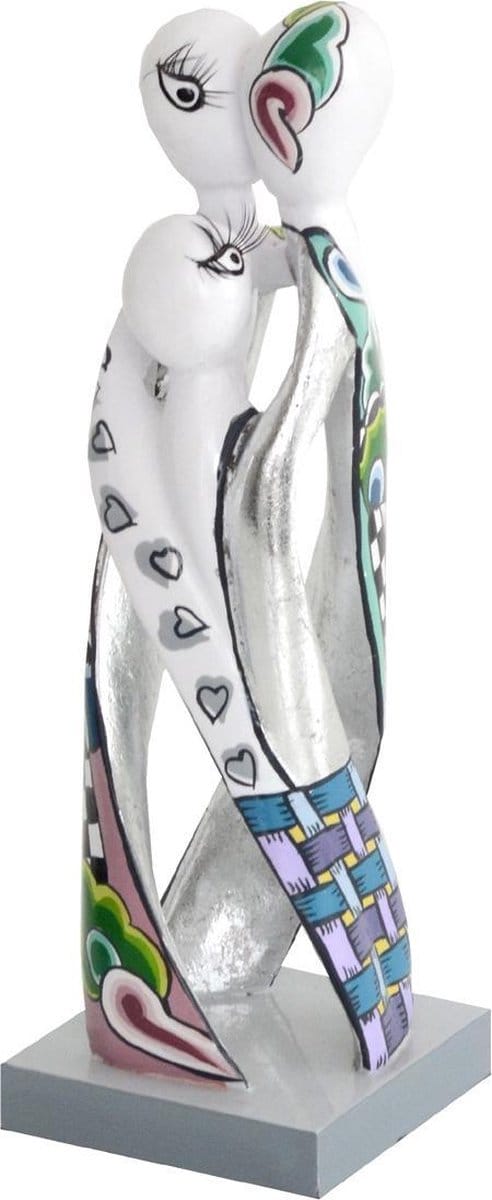 Toms Drag Standbeeld Familie (S), Silver Line