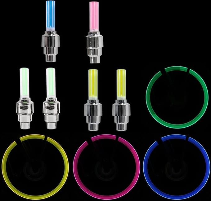 Fietswielverlichting - motorwielverlichting - wielverlichting - led - multi