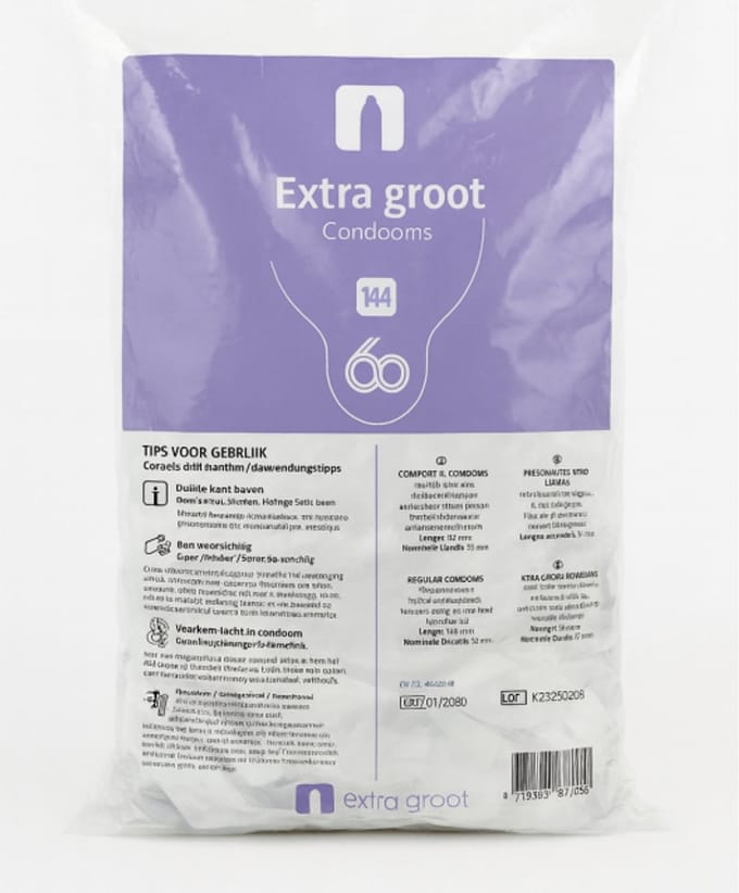 Condoom.nl Extra Groot condooms 144 stuks