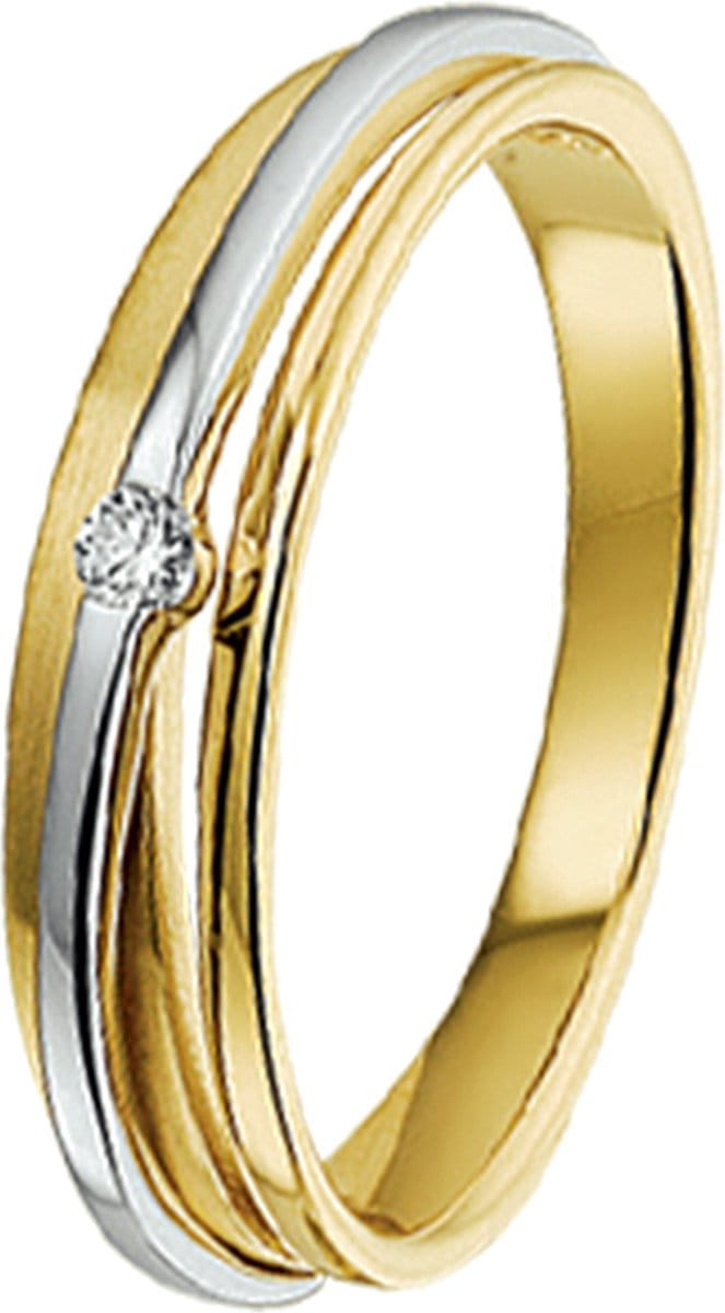 Ring Diamant 0.03ct H Si