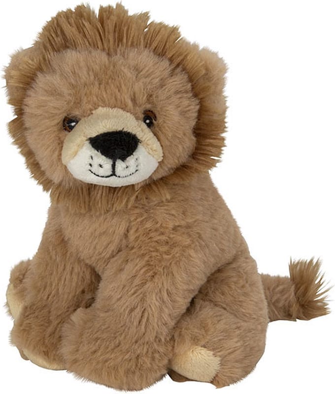 Pluche dieren knuffels Leeuw van 16 cm - Knuffeldieren speelgoed
