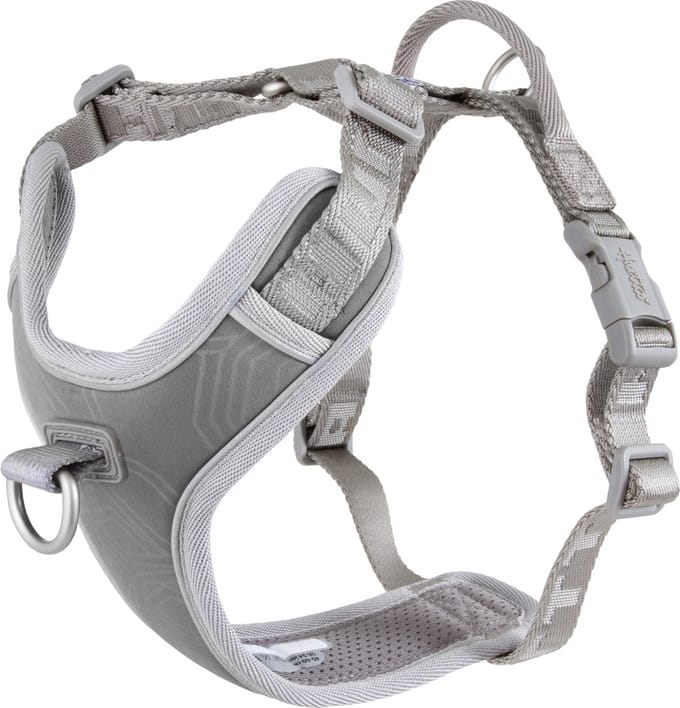 Hurtta Venture Harness No-Pull Shadow L - Borstomvang: 45-60 cm
