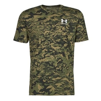 Under Armour ABC Camo Sportshirt - Heren - Groen/Zwart - Maat S