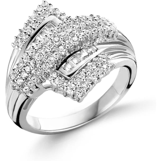 Orphelia Dames 925 Sterling Zilveren Ring - Zilver R-3662