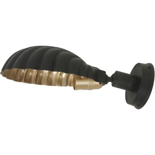 KS Verlichting Muurlamp Belize Antiek Zwart