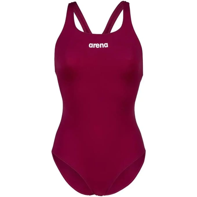 Arena W Team Swimsuit Swim Pro Solid Redfandango-White