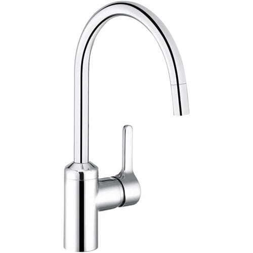 Kludi Bingo Star stainless steel sink single mixer with pull-out spout 428519678