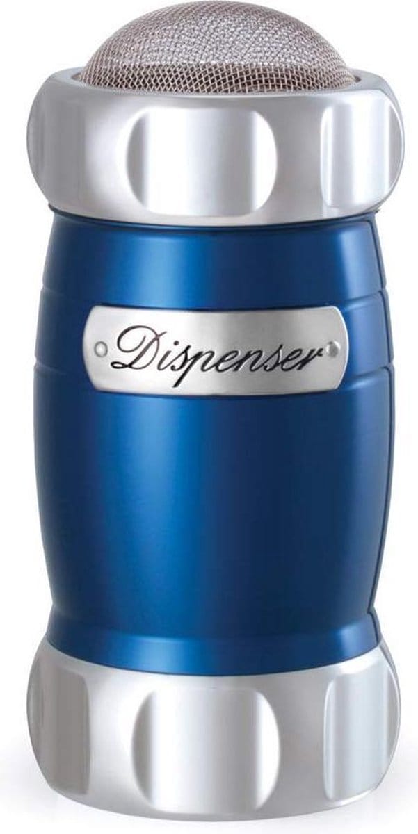 Marcato Dispenser (suikerstrooier / cacaostrooier)- Blauw – voor bloem