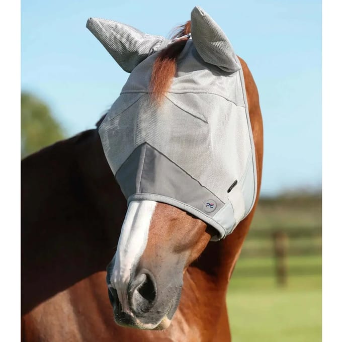 Anti-Vliegenmasker voor paarden Premier Equine Buster Standard Plus