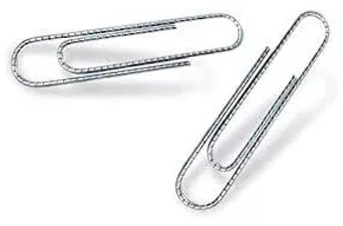 Q-CONNECT papierklemmen | 77 mm | doos van 100 stuks