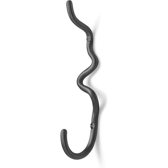 Ferm Living Curvature Haak - black brass