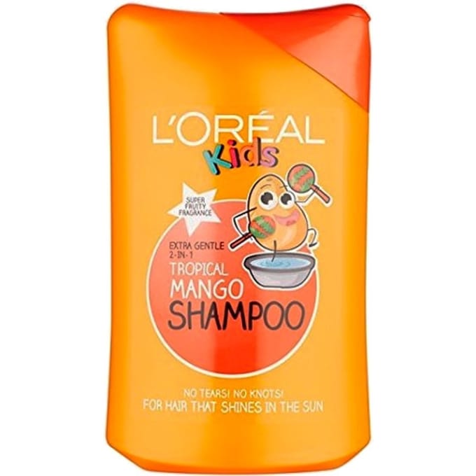 LÂ´Oreal Kids 2-in-1 Tropical Mango Shampoo - 250ml