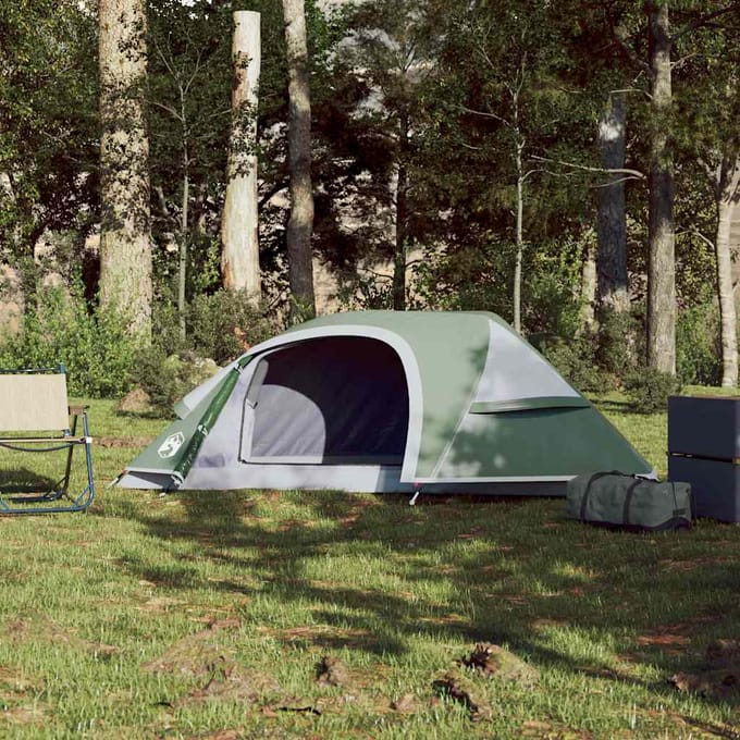 vidaXL - Koepeltent - 1-persoons - waterdicht - groen