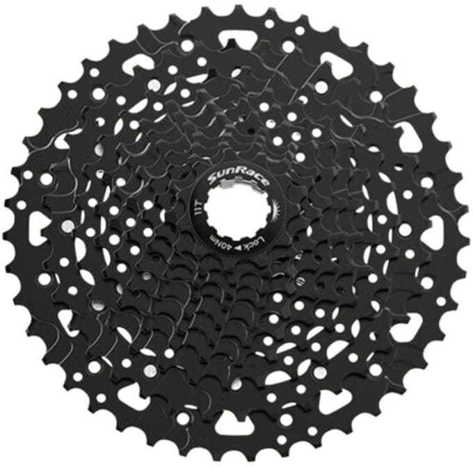 Sunrace Csus400 Shimano/sram Hg Fietscassette Zilver 10s / 11-43t