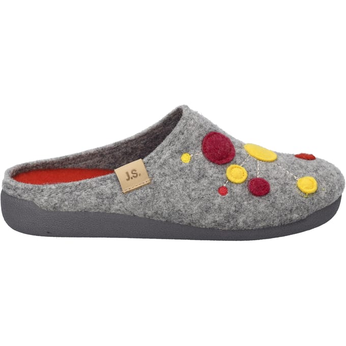 JOSEF SEIBEL Dames Slipper Cara 02 in grijs