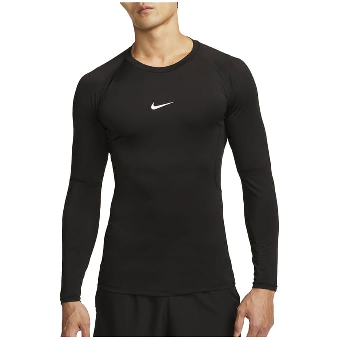 Nike Pro Dri-fit Training Ondergoed Met Lange Mouwen Zwart K010