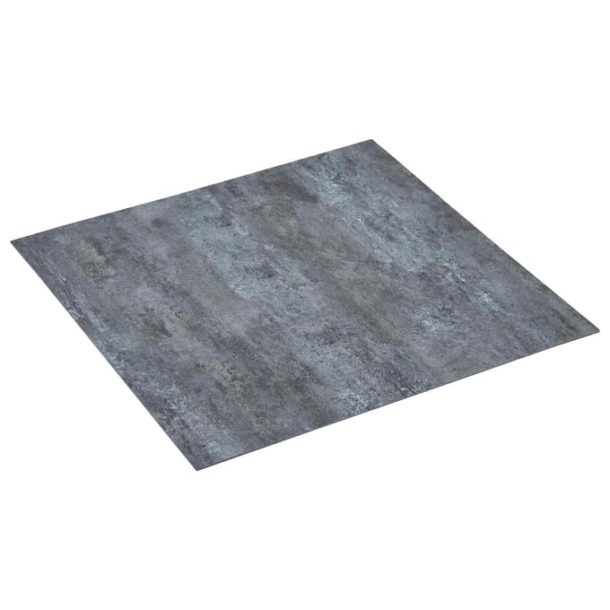 vidaXL - Vloerplanken - Grijs - Marmer - 5,11 - m² - 55 - st - PVC