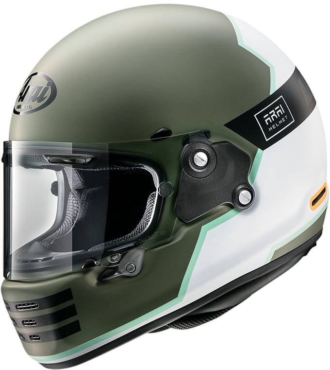 Arai Concept-XE Overland Olijfgroen Integraalhelm - Helm