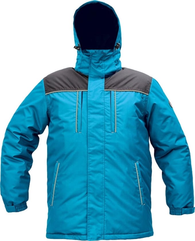 Cerva Cremorne winterjas / winterparka petrol blue maat 4XL