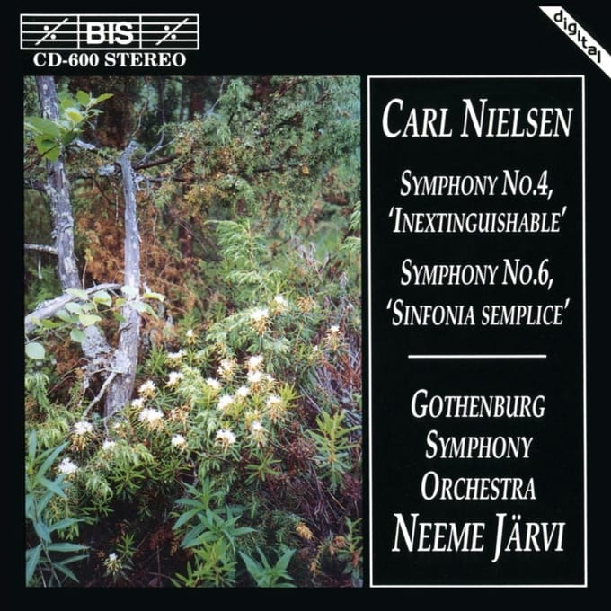 Gothenburg Symphony Orchestra, Neeme Järvi - Nielsen: Symphony No.4, The Inextinguishab (CD)
