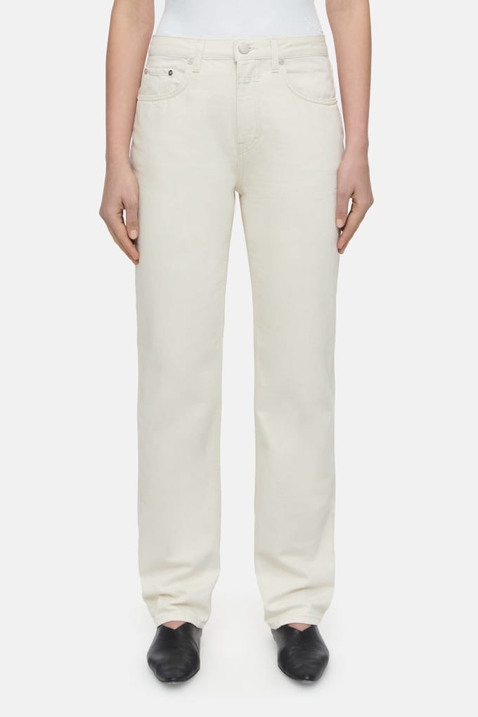 Closed Roan Jeans Ivory Taglia: W32L30 | Jeans straight fit Outlet | Donna | Bianco