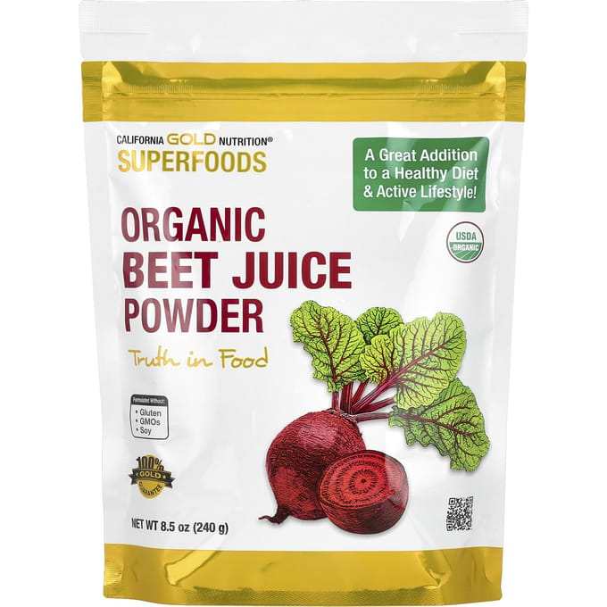 Superfood Biologisch Bietensap Poeder, 240G(8,5 oz)