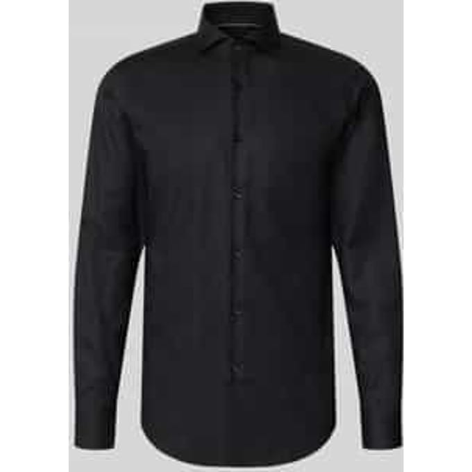 Slim Fit zakelijk overhemd van pure katoen model 'H-Hank-SP'