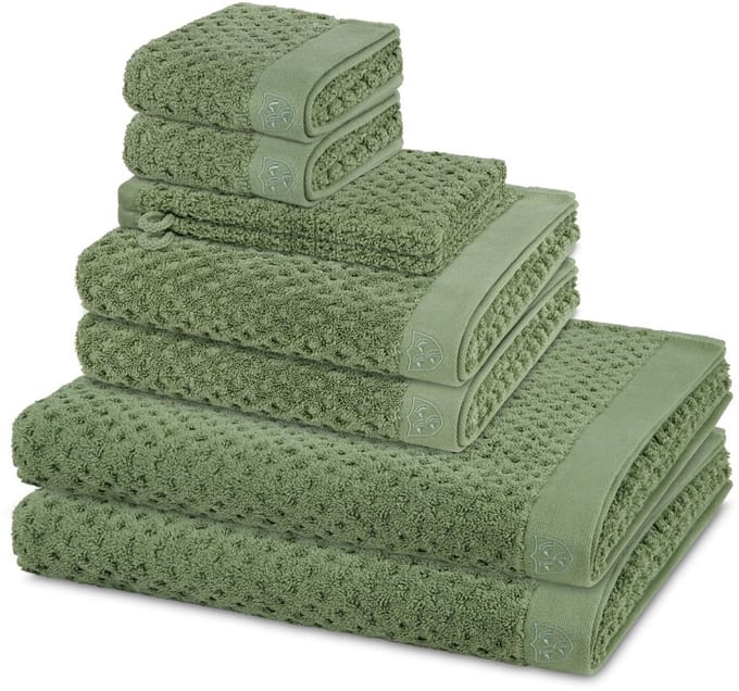 Ross Sonstiges 2 X washandjes 2 X gasten- 2 X douche- 2 X handdoek - in set 8 pack Harmony