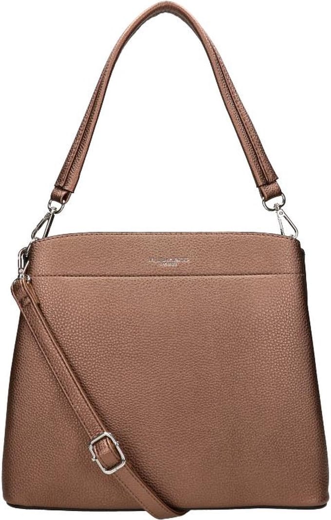 Flora & Co Medium Schoudertas Dames - Saar - Bruin Metal