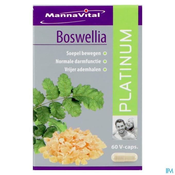 Mannavital Boswellia Platinum V-caps 60