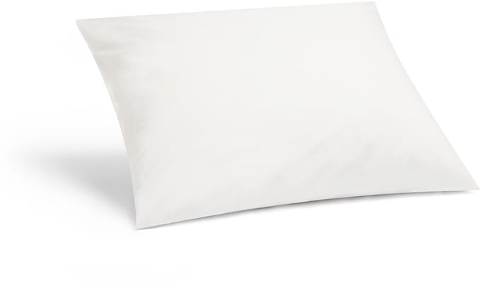 Yumeko kussensloop percal katoen wit 60x70 - Bio, eco & fairtrade - 1 stuk