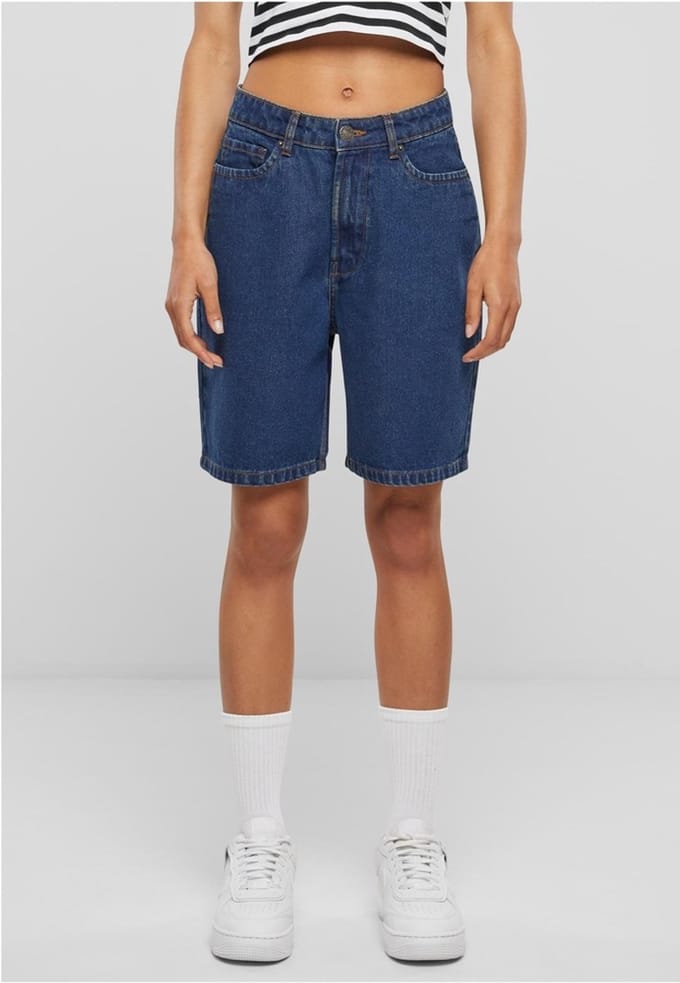 Urban Classics - 90‘s Bermuda Korte broek - Taille, 28 inch - Blauw