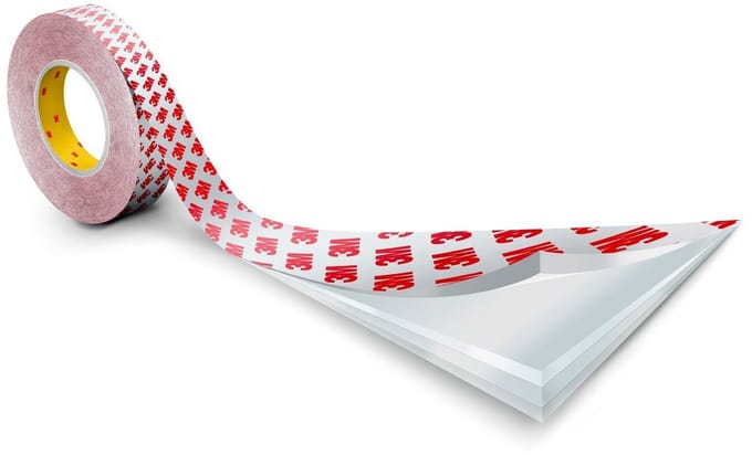 5x Professionele Dubbelzijdige Transparante Montage Tape 50mm Breed