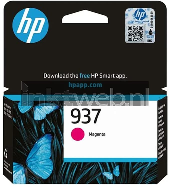 HP Inktcartridge 937 (4S6W3NE) Magenta